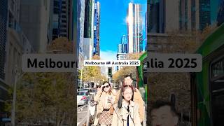 Walking in Melbourne Australia June 2025 #beautifulcity #travel #citylife