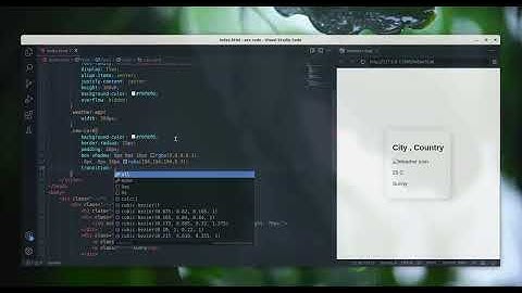 asmr programming - weather app - no talking
