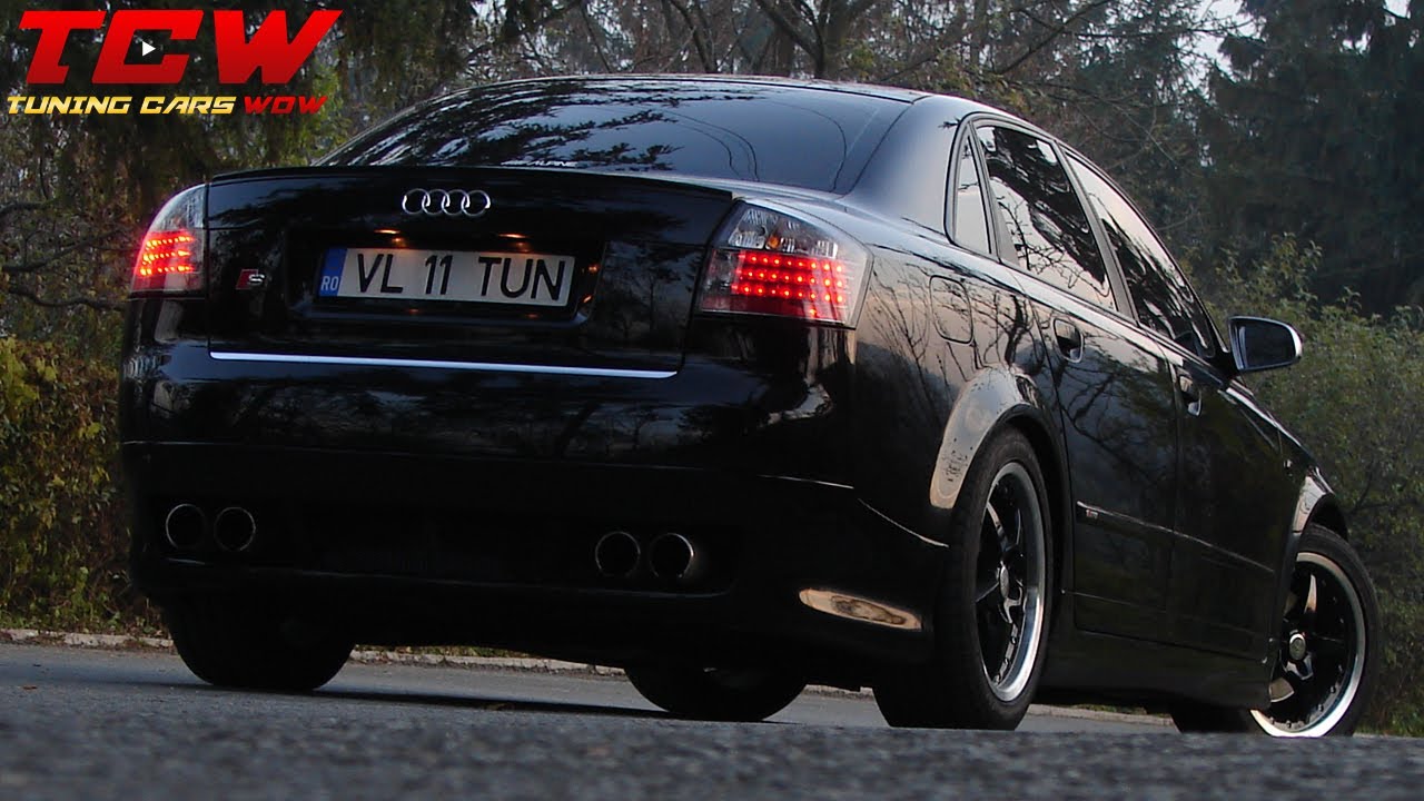 Audi A4 B6 S line Rieger Sound System Tuning Project 