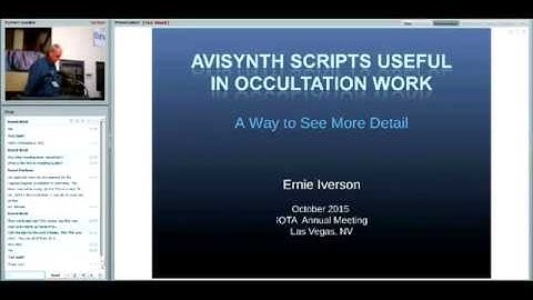 Using AviSynth Scripts, Ernie Iverson