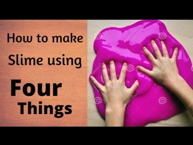 How To Make Slime At Home With Four Easy Slime Recipes!
