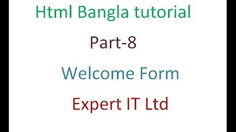 How to work audio video tag html bangla tutorial (part 8)