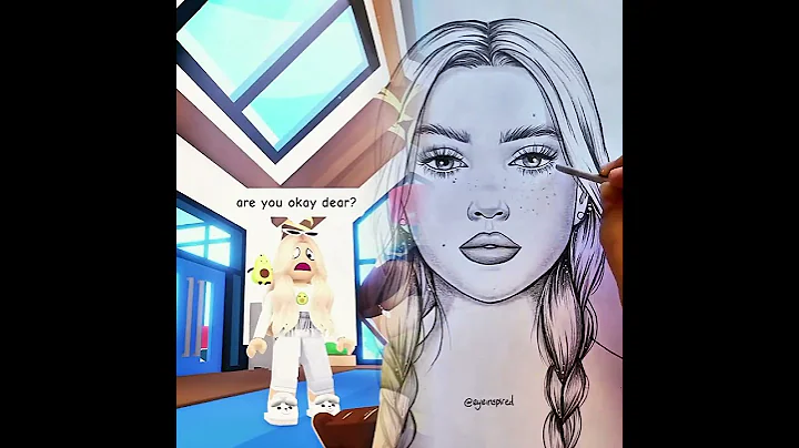 She helped the BLIND GIRL but something SCARY Happ#shorts #humor #roblox #pov