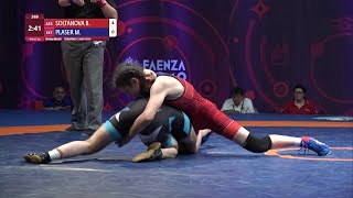 BRONZE WW - 57 Kg: B. SOLTANOVA (AZE) V. M. PLASER (EST) BRONZE WW - 57 Kg: B. SOLTANOVA (AZE) V. M. PLASER (EST)