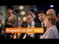 Angela Merkel vor CDU-Parteitag in Essen (360°-Video)