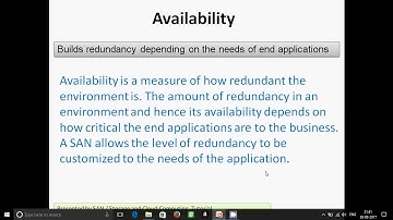 Introduction to Storage Area Networks (SAN)