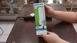 CARA Memperbaiki  lampu PHILIPS 14 watt. 