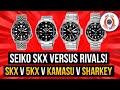 Seiko SKX v Rivals! (Seiko 5KX, Orient Kamasu, Sharkey)