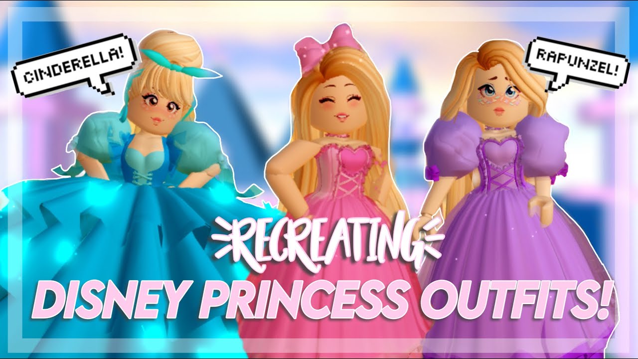 Recreating Disney Princess Outfits In Royale High Roblox Royale High ...