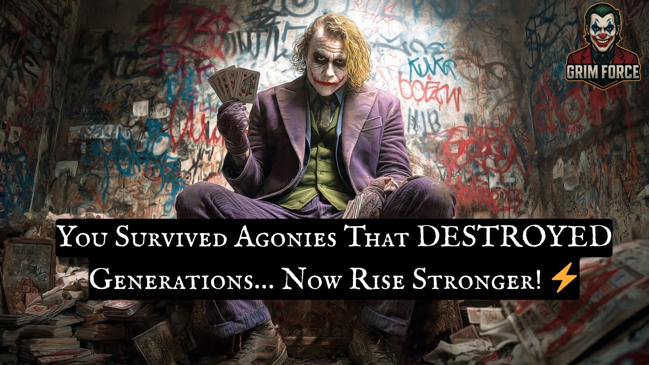 You Survived Agonies That DESTROYED Generations… But At What Cost? ⚡🧬 | Joker Speech