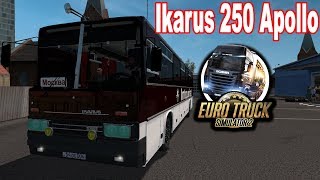 ETS2 1.34 | EAA Bus Passenger/Map Mod | Ikarus 250 Apollo | ( G29   Shifter   Wheel Cam )