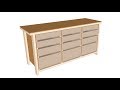 Simple Workbench Free SketchUp Plan Simple Workbench Free SketchUp Plan