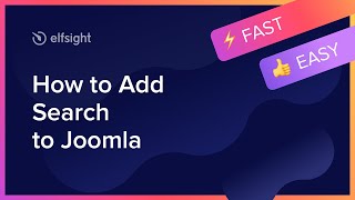 How to Add Search Extension to Joomla