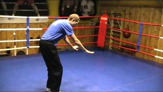 Тренировка по боксу: Развитие вестибулярного аппарата