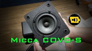 Micca COVO-S 2-Way Cube Speakers (A Unique Little Speaker)