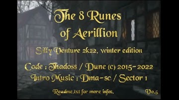 The 8 runes of Aerillion (Atari Falcon 030) PREVIEW. No sound!