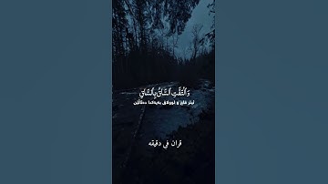 قران كريم ارح قلبك وسمعك #قران_في_دقيقة #quran #سلمان_العتيبي #قرآن @قران_في_دقيقة