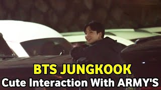 Bts Jungkook Cute Interaction With Army's After His Golden Live Concert Ended 20231120