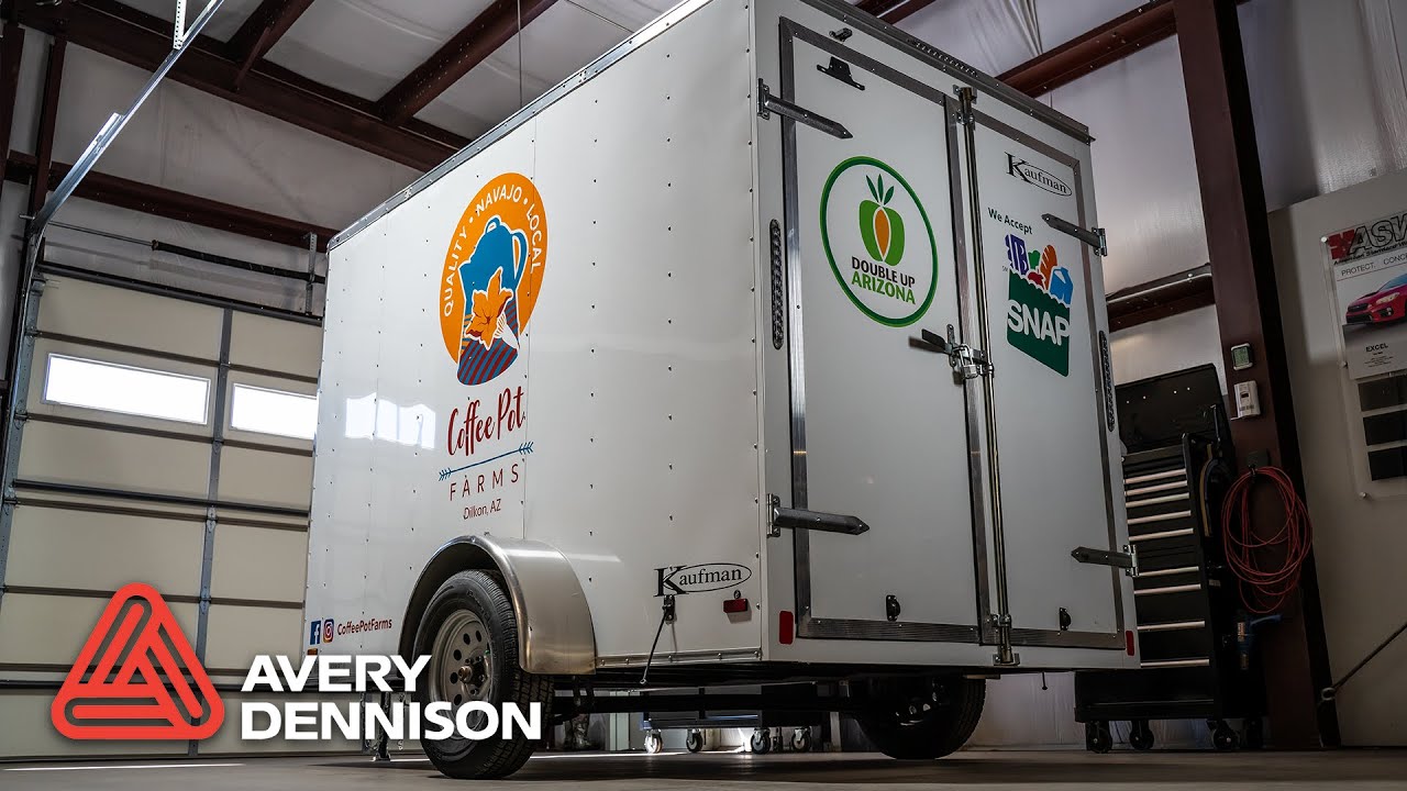 Contour Cut Vinyl Installation (B-roll Edit)