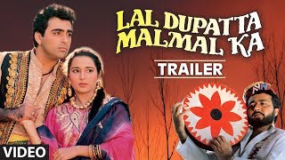 Video thumbnail of "Lal Dupatta Malmal Ka (1989) Hindi Movie Trailer Gulshan Kumar, Viverly, Sahil Chadha"