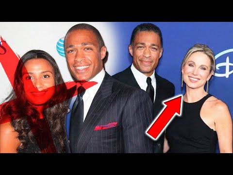 TJ Holmes Leaves His Black Wife For A White Woman...AND GUESS WHO IS MAD?