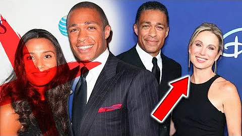 TJ Holmes Leaves His Black Wife For A White Woman...AND GUESS WHO IS MAD?