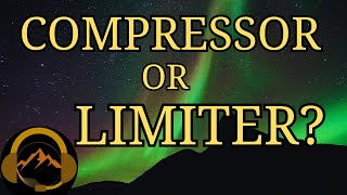 When to use a limiter instead of a compressor