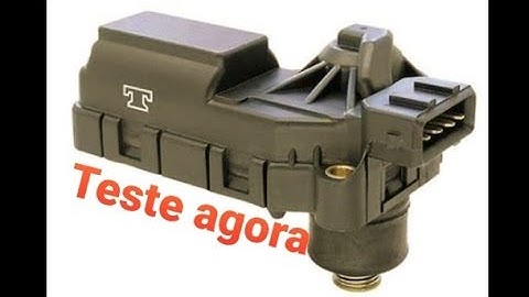 sensor de marcha lenta. teste e calibre. astra vectra safira blazer