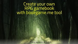 Webinar (English): First steps to start creating your own RPG gamebook screenshot 4