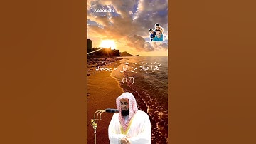 سورة الذاريات من الآية(15)إلي الآية(23)، بصوت القارئ الشيخ سعود الشريم.