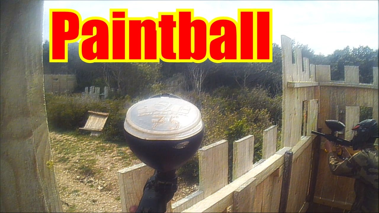 PAINTBALL Haut de Nîmes La defense du chateau YouTube