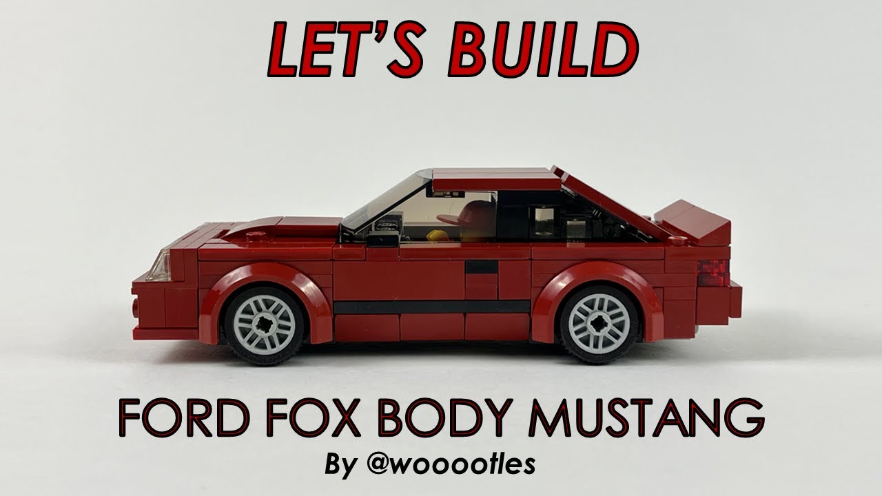 Let's Build! LEGO Ford Fox Body Mustang 