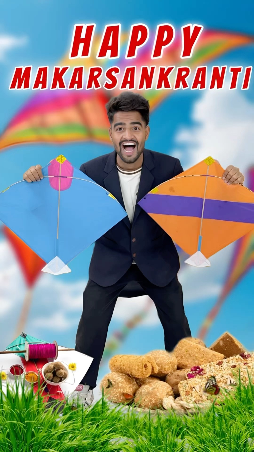 क्या आप भी पतंग उड़ाते हो ?? #comedy #jagga #funny #kite #aaganwadikebacche #shorts #trending