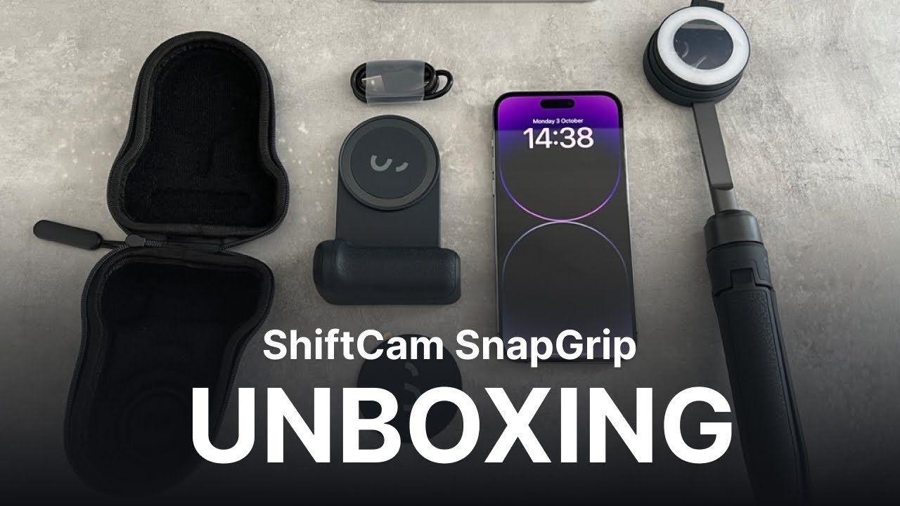 ShiftCam Snap Grip, Snap Pod, and Snap light, in-depth unboxing and  impressions 