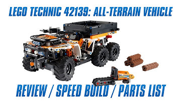 LEGO 42139: All-Terrain Vehicle: In-depth Review, Speed Build & Parts List