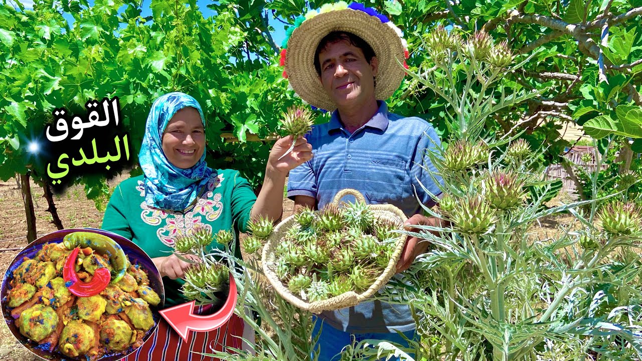 تحضير طاجين بالقوق البلدي و سرُّ العناية بالطماطم