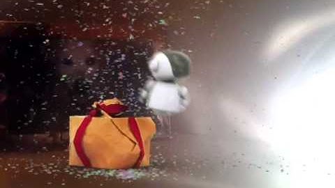 Happy new year robot