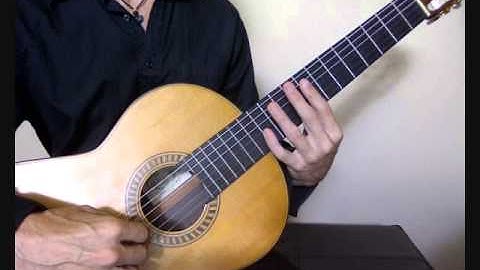 Mastering Your Guitar Fretboard Part Two Lesson 3, C4 Harmonic Study mm 1-8