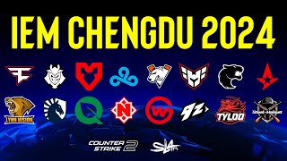 День 3 | Group Stage | IEM Chengdu 2024 | КРИВОЙ ЭФИР image