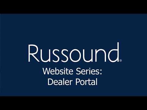 Website Series: Dealer Portal