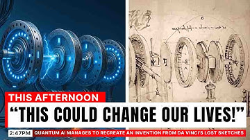 Quantum AI Just Recreated a Device Found in Da Vinci’s Lost Sketches