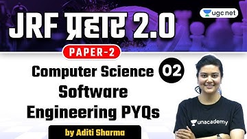 06:00 PM - NTA UGC NET 2021 | Computer Science by Aditi Sharma | Software Engineering PYQs