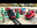 Merakit Drama Tabrakan Mainan Kereta Api Uap Besar, Monster Train, Choo choo Charles, Thomas Exe
