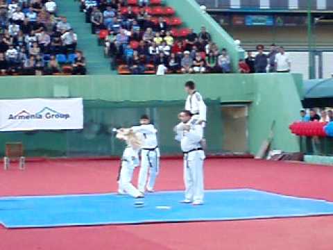 Female Armenian Tae Kwon Do Black Belt