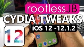 rootlessJB for iOS 12 - iOS 12.1.2 : Complete Tweak Guide screenshot 3
