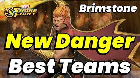 NEW BRIMSTONE DANGER ROOM! BEST TOONS TO USE! DAIMON IS MVP! NOV 2025 | MARVEL Strike Force