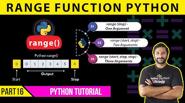 #16 🐍Range function in Python | Python range() function |Python Tutorials in tamil #pythonrange