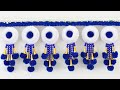 DIY NEW MOTI & BANGLES TORAN DESIGN II PEARL BEADED TORAN DOOR HANGING TORAN DESIGN EASY ROOM DECOR