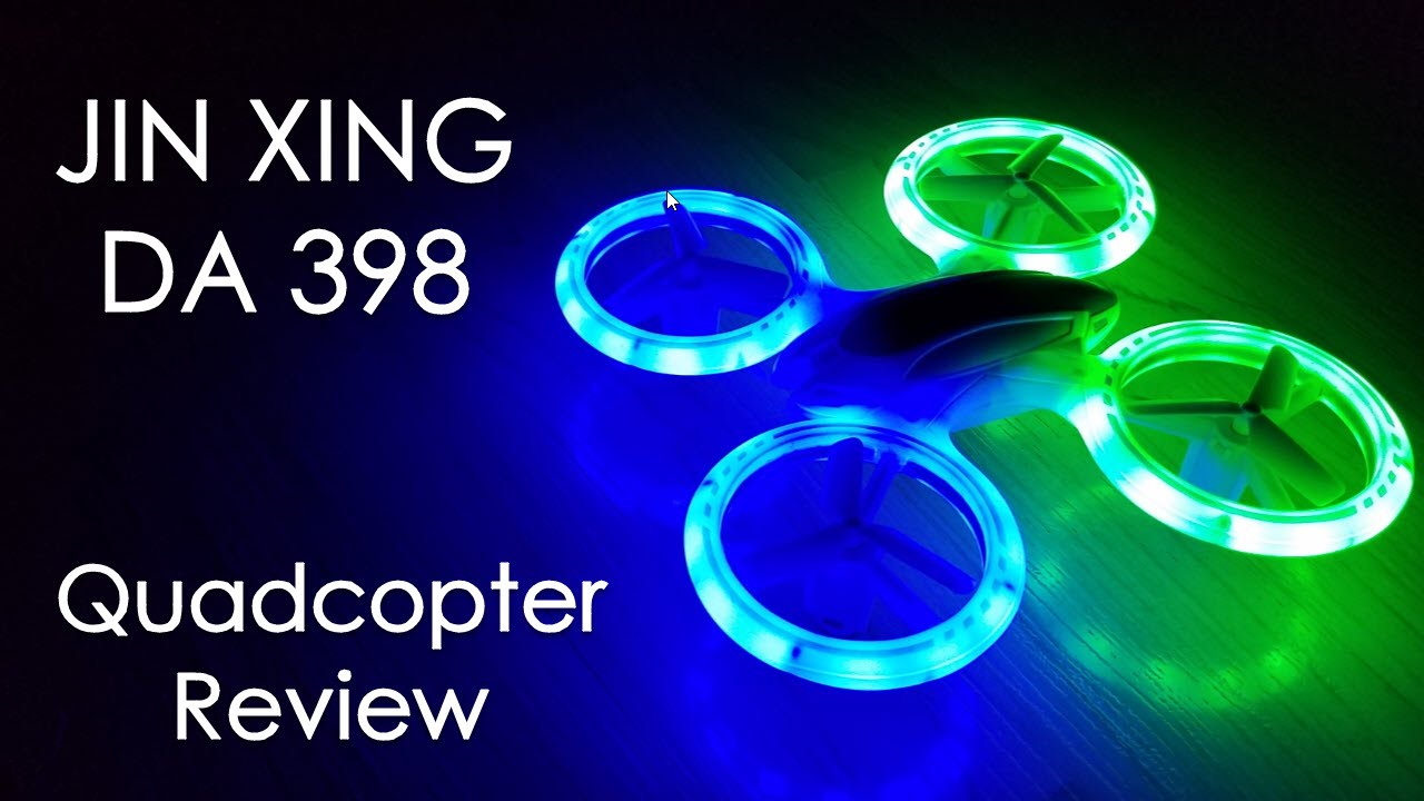JIN XING DA 398 Quadcopter Drone Review gaming logo