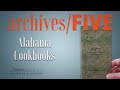 Archives/Five: Alabama Cookbooks